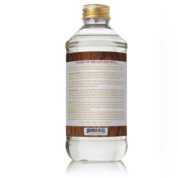 Thymes Reed Diffuser Oil Refill - Diffuser Oils Scents (Frasier Fir, 7.75 fl oz) - Picture 4 of 7
